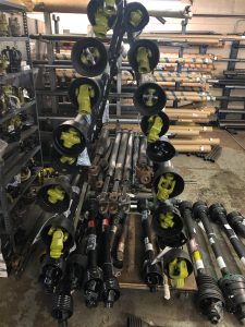 Agricultural drive shafts